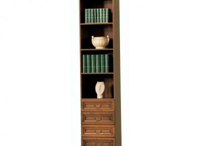 Klassische Schränke Schrank Schrankwand Bücherregal Vitrine Bücherschrank SE-6